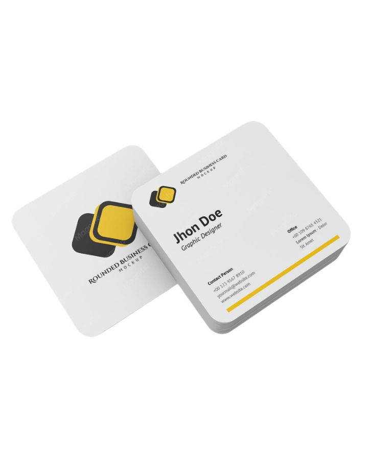 Square Visiting Cards